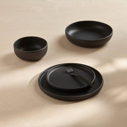 Colombo Small Serving Bowl | Black