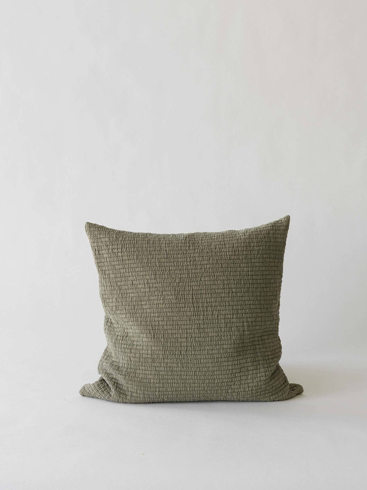 Brick cushion cover | Olive green