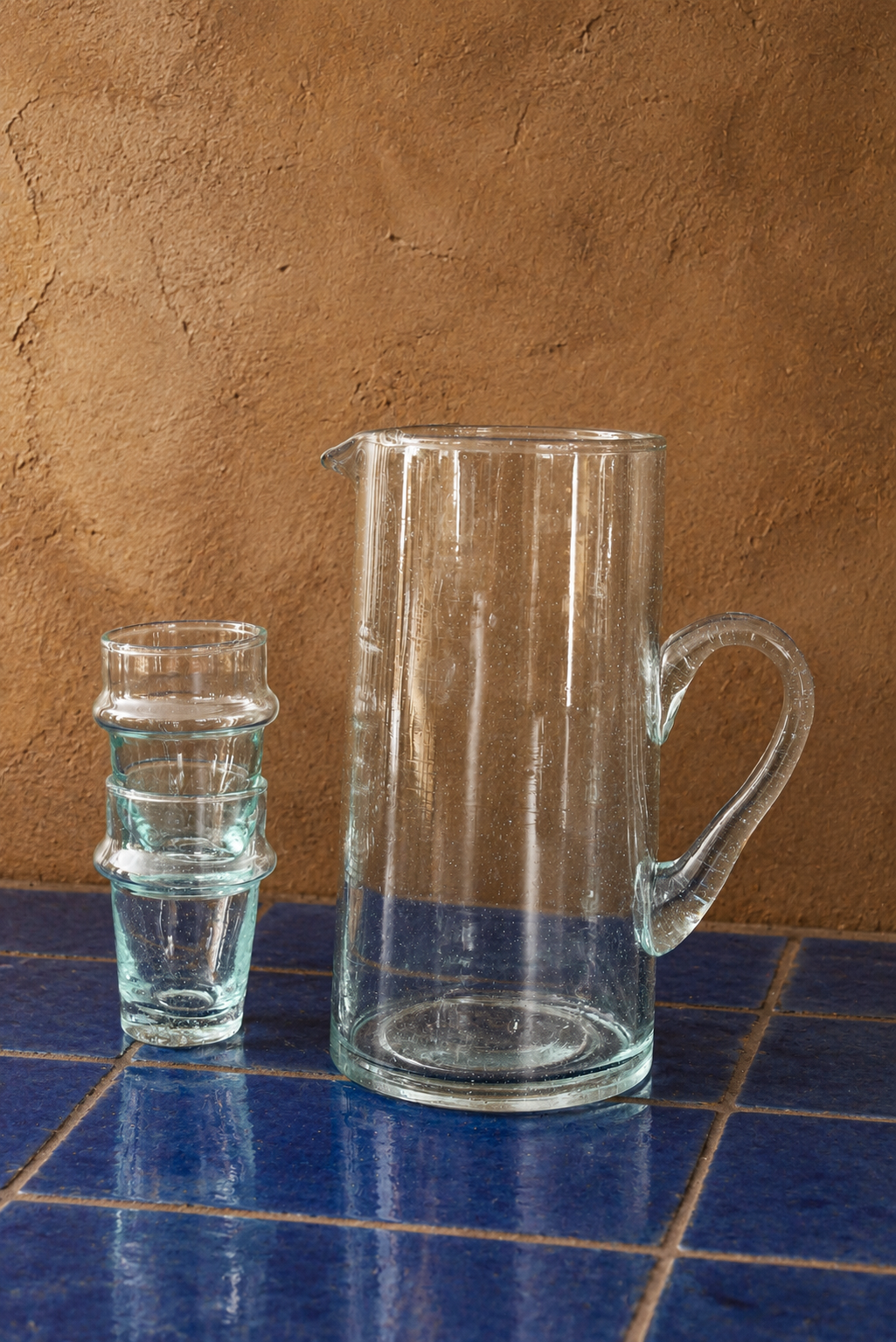 Recycled Stacking Shot Glasses | Clear