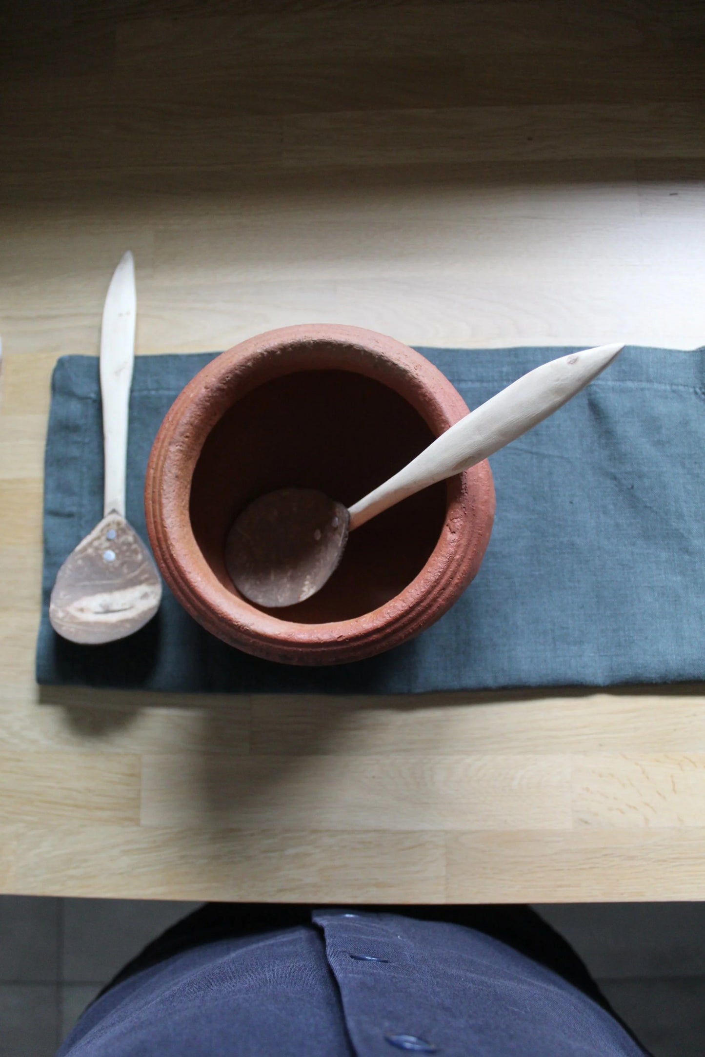 Terracotta Earth Bowls with Spoon
