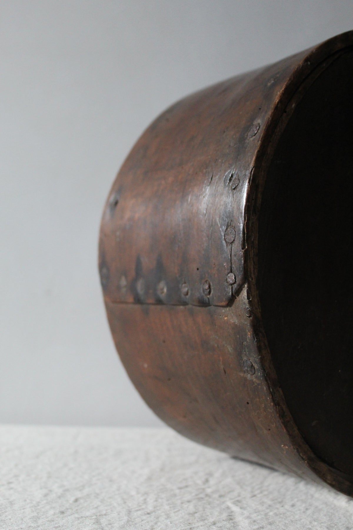 Vintage 2 Peck Grain Measuring Container