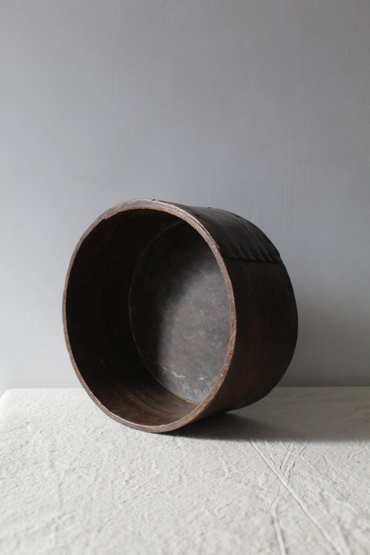 Vintage 2 Peck Grain Measuring Container
