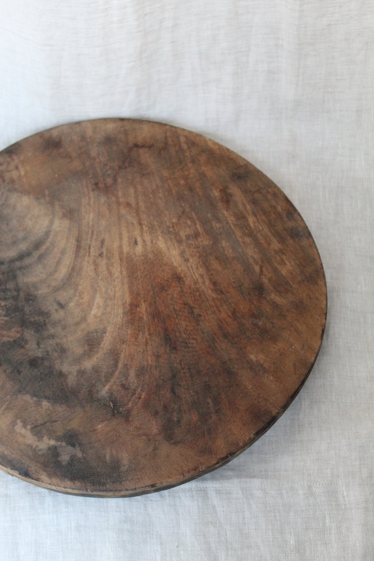 Antique Wood Chakla Board | Large