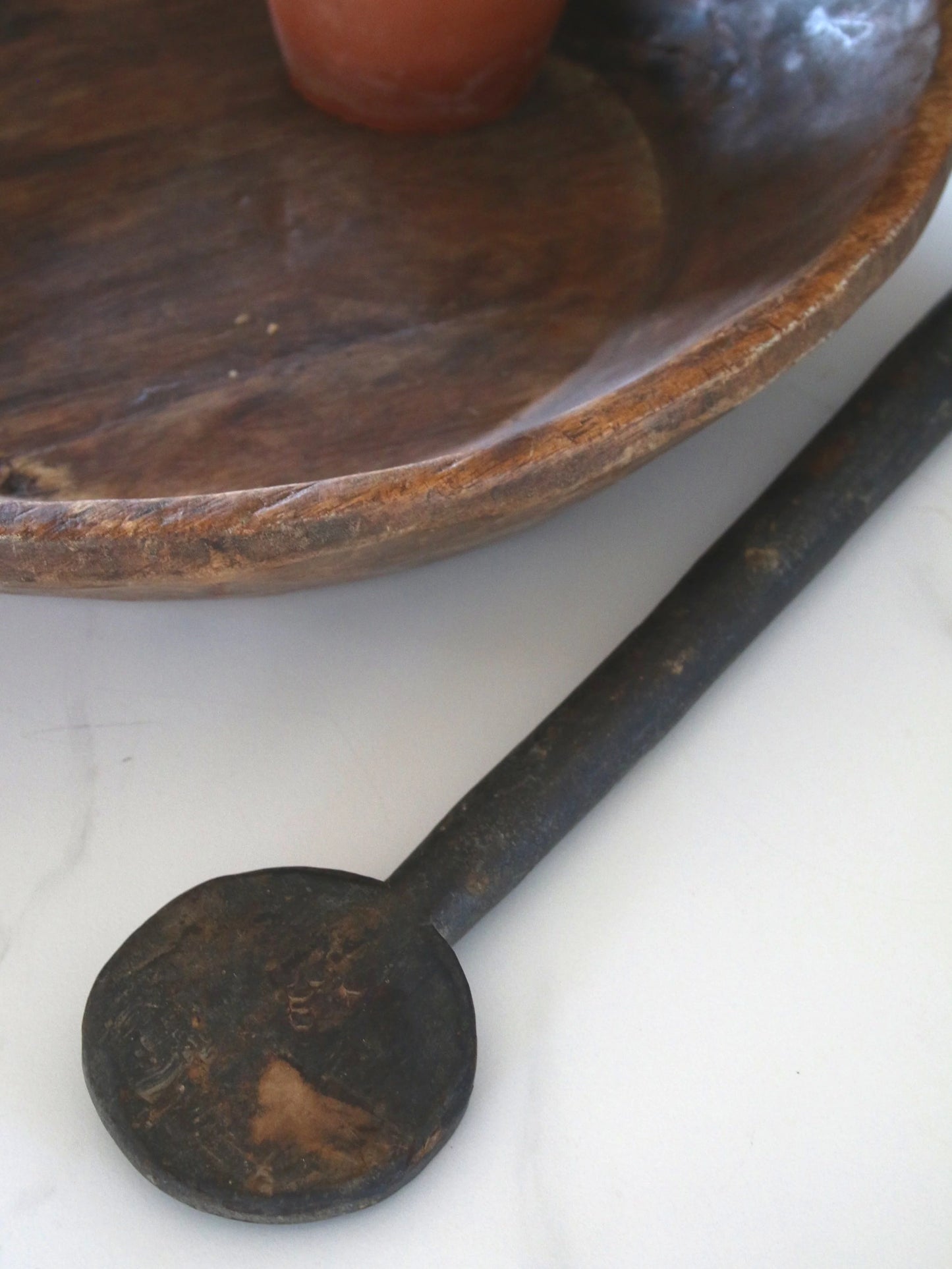 Long Handled Flat Spoon