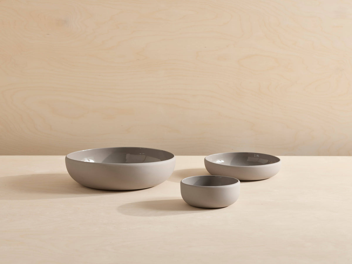 Colombo Large Serving Bowl | Grey