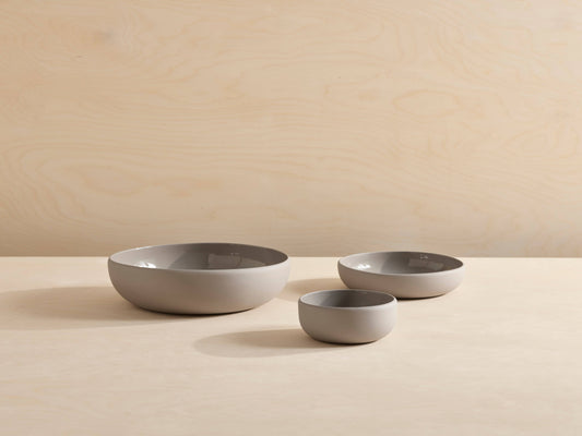Colombo Large Serving Bowl | Grey