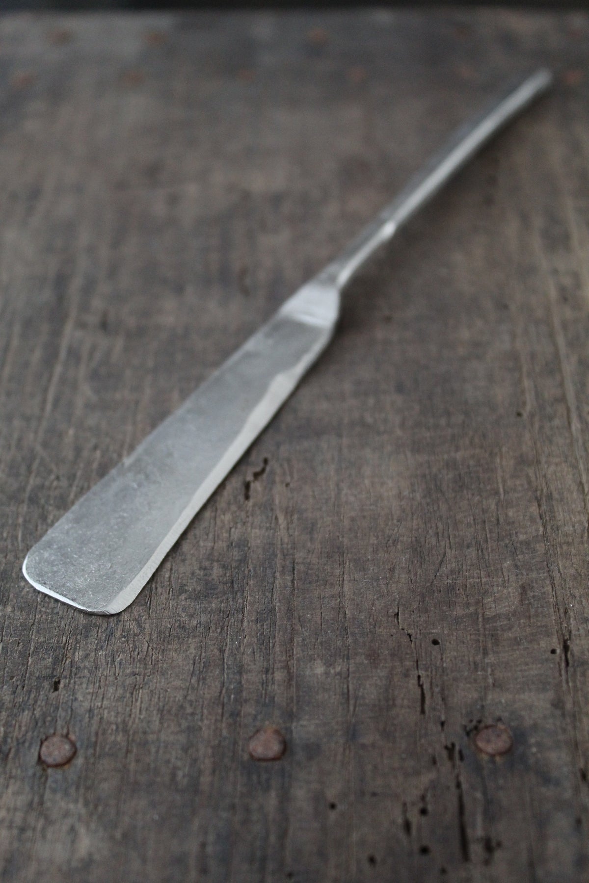 Forged Pewter Slice Knife