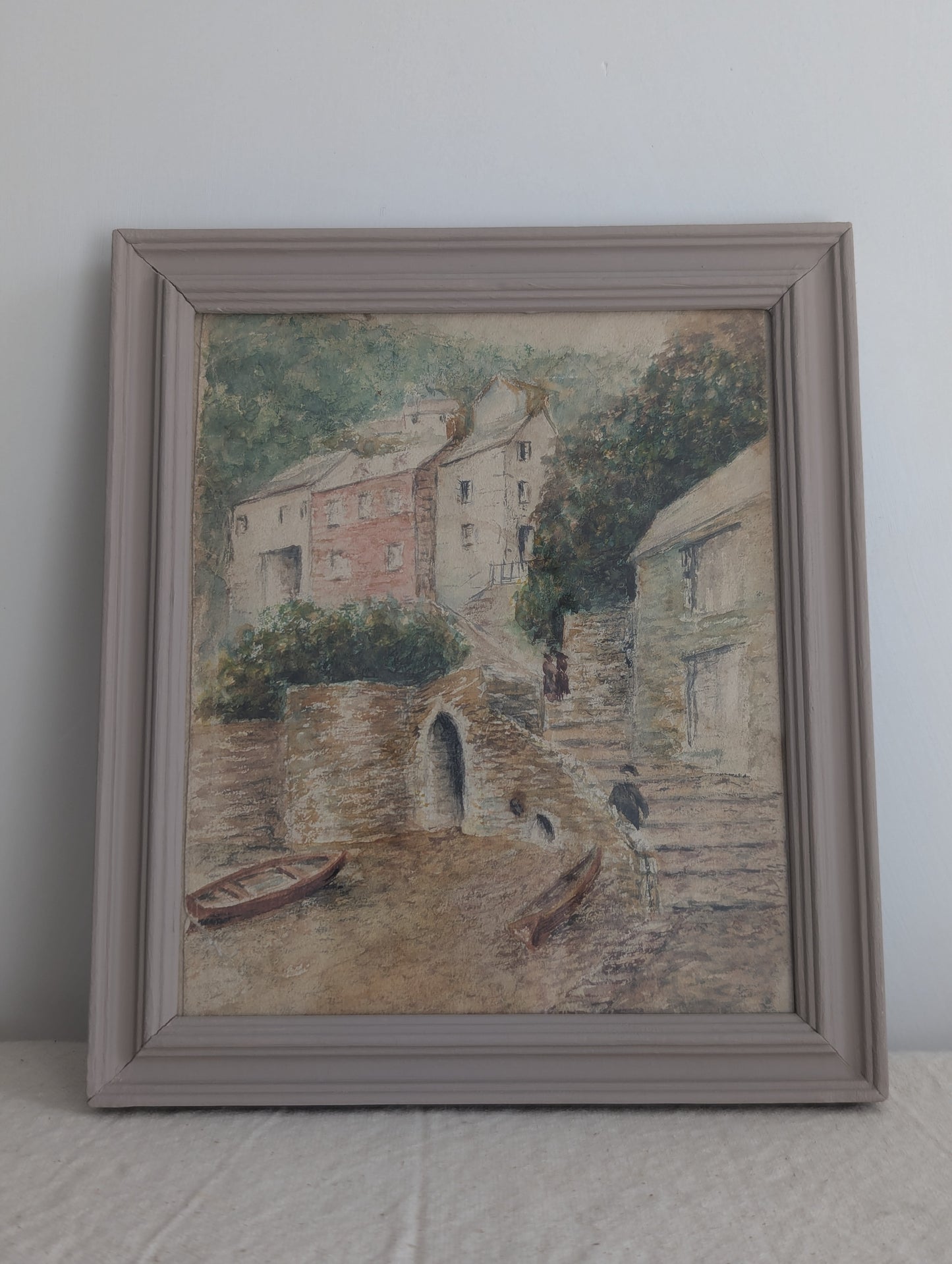 Clovelly Painting