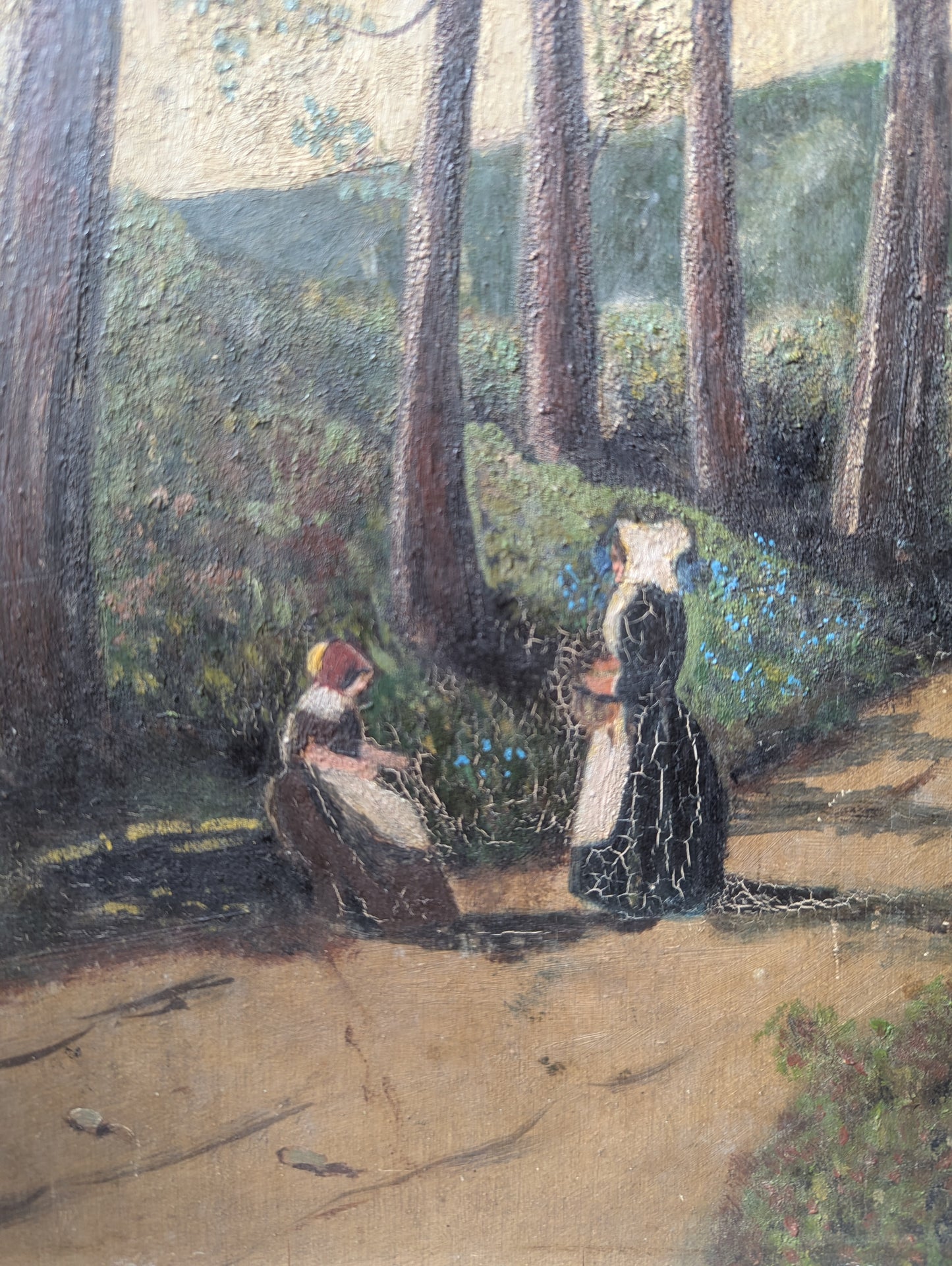 Large Painting on Board