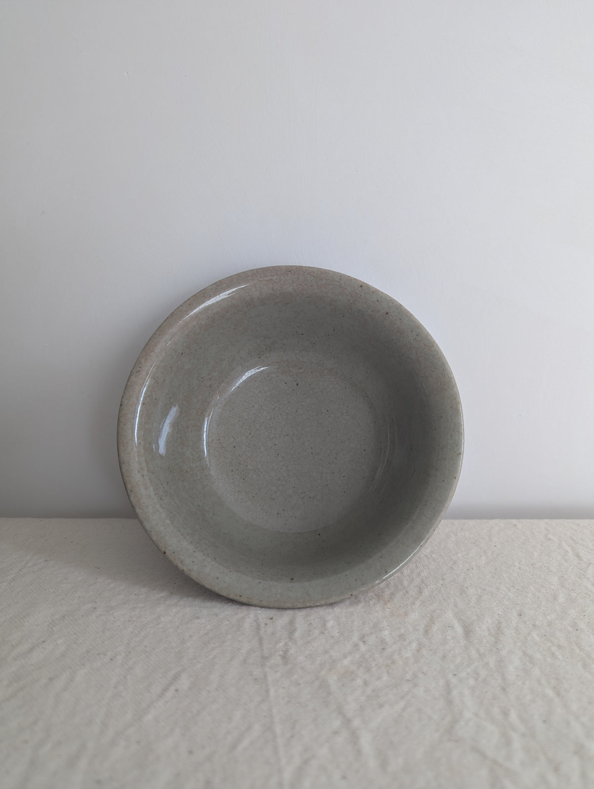 Beige Stoneware Bowl