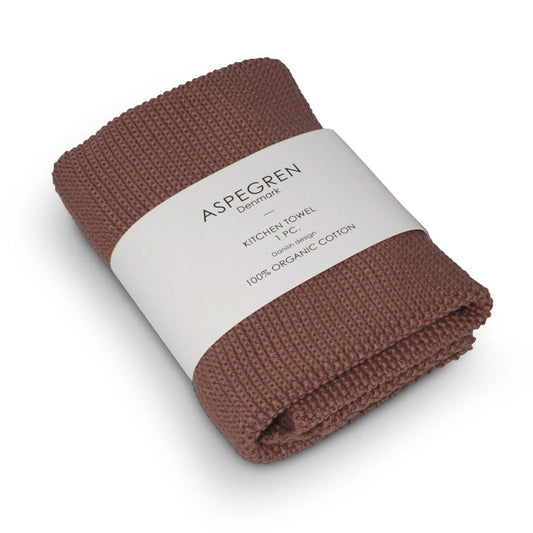 Root Beer Knitted Kitchen Towel
