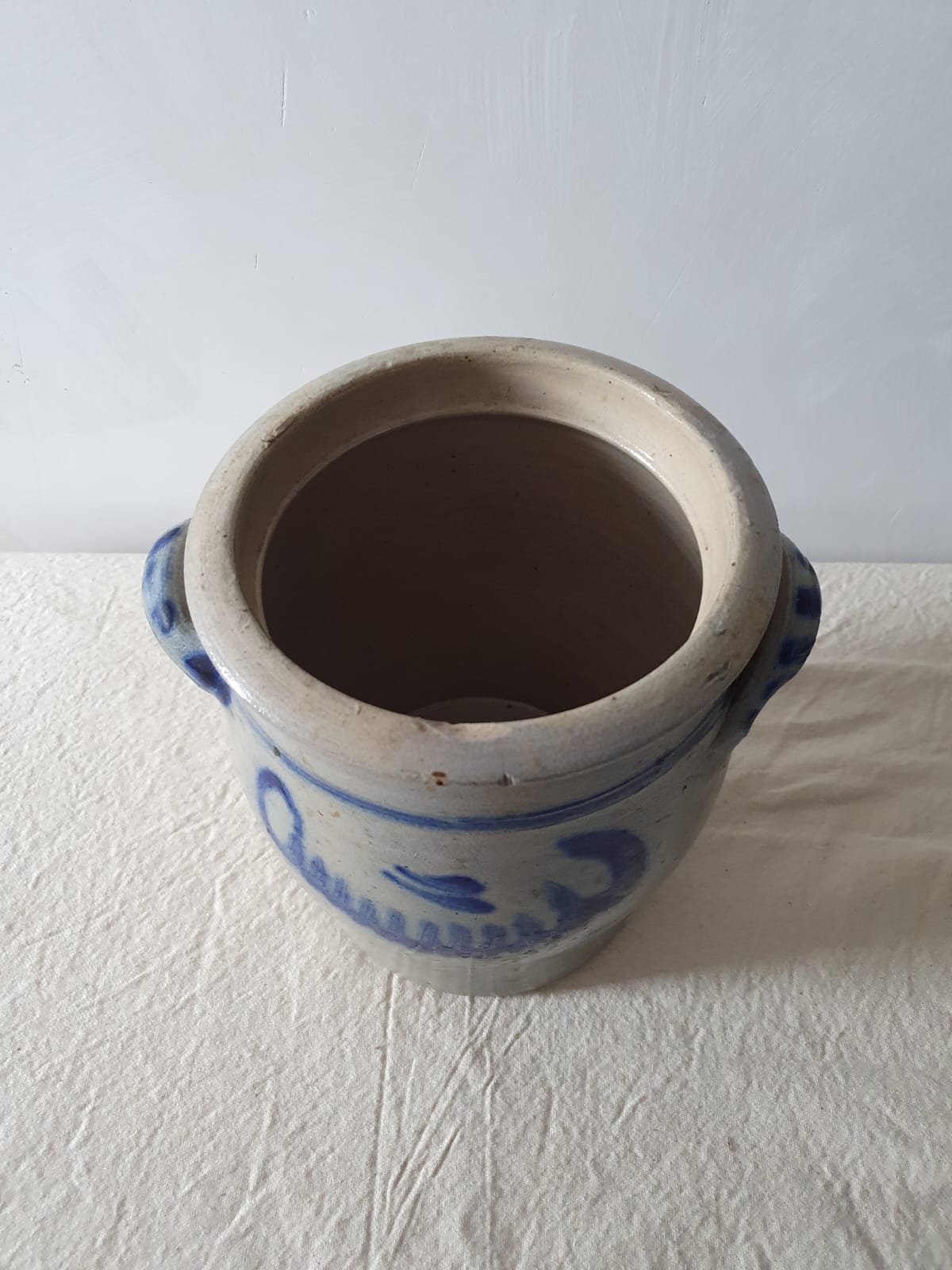 Alsace Salt-Glazed Pottery Jar