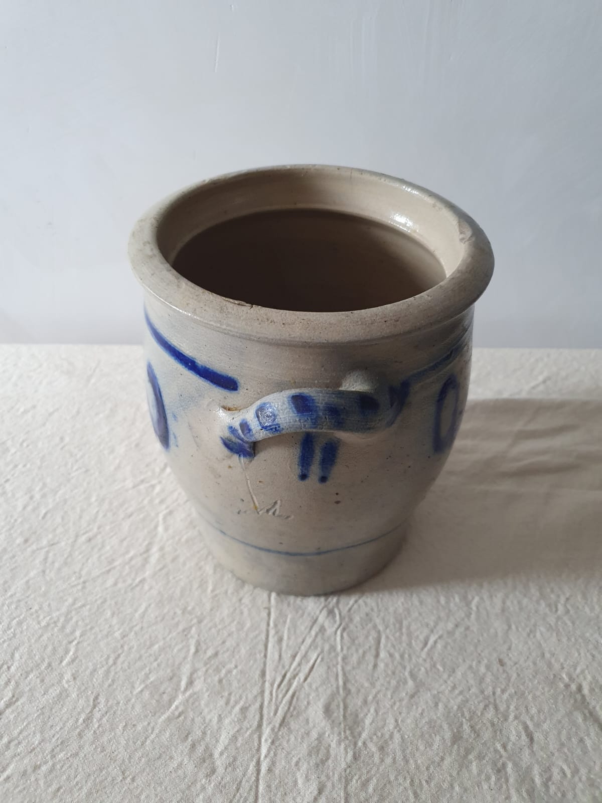 Alsace Salt-Glazed Pottery Jar