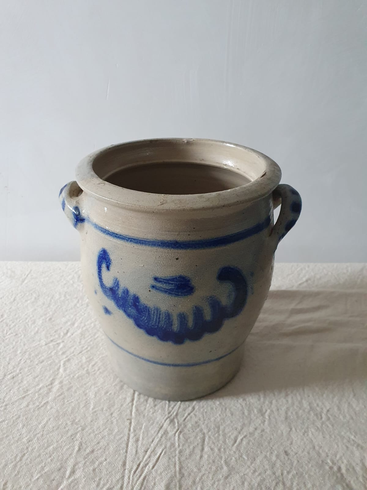 Alsace Salt-Glazed Pottery Jar