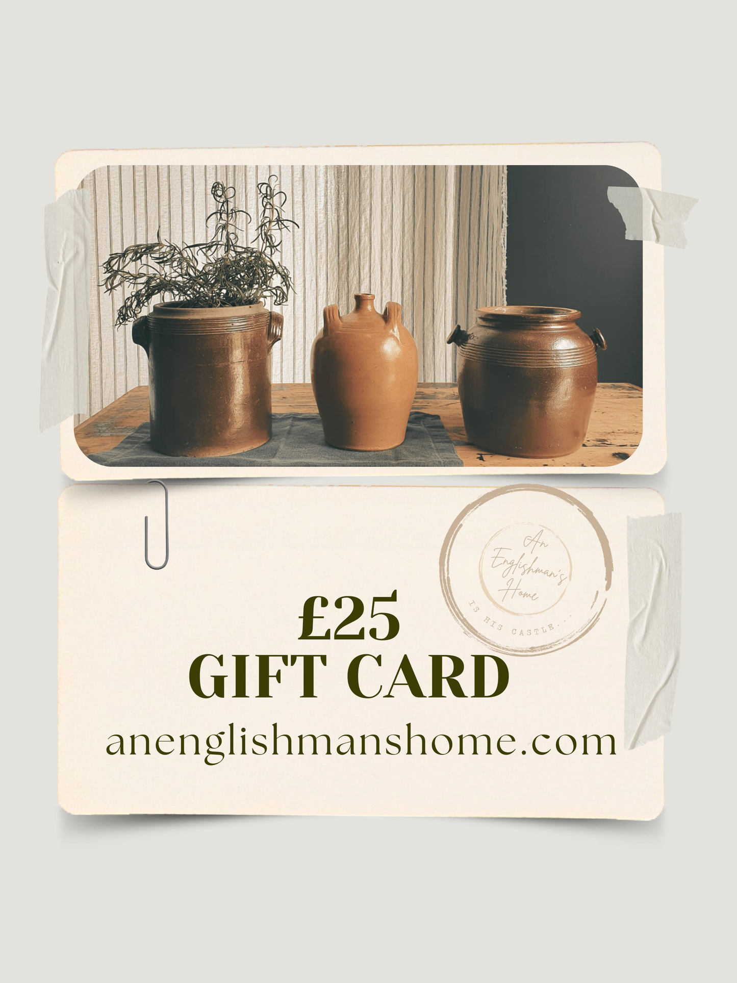 An Englishman's Home E-Gift Card