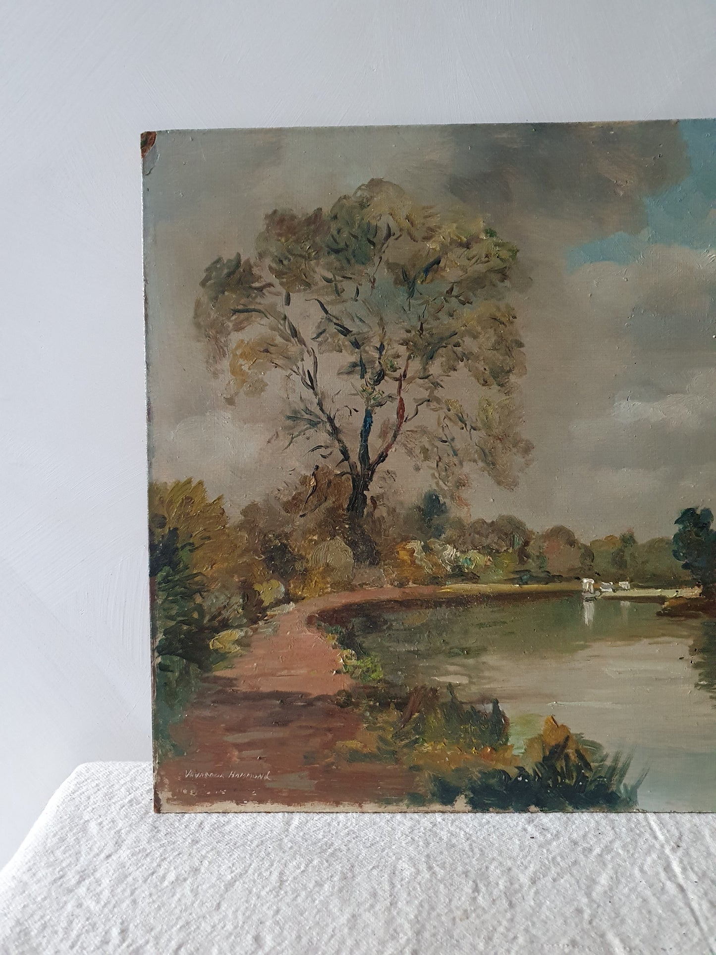 1900's Vavasour Hammond Painting on Board