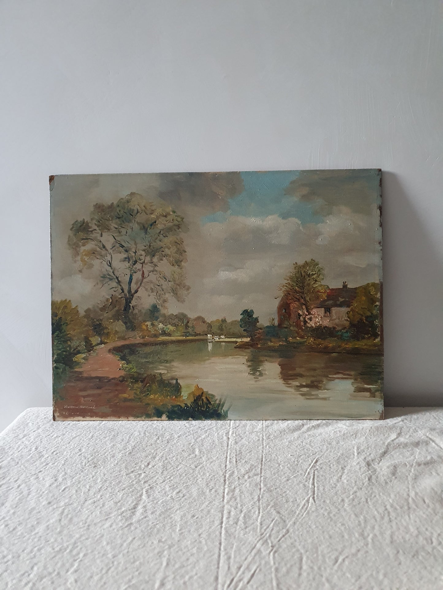1900's Vavasour Hammond Painting on Board