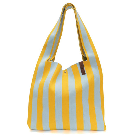 Shopper | Orange & Blue