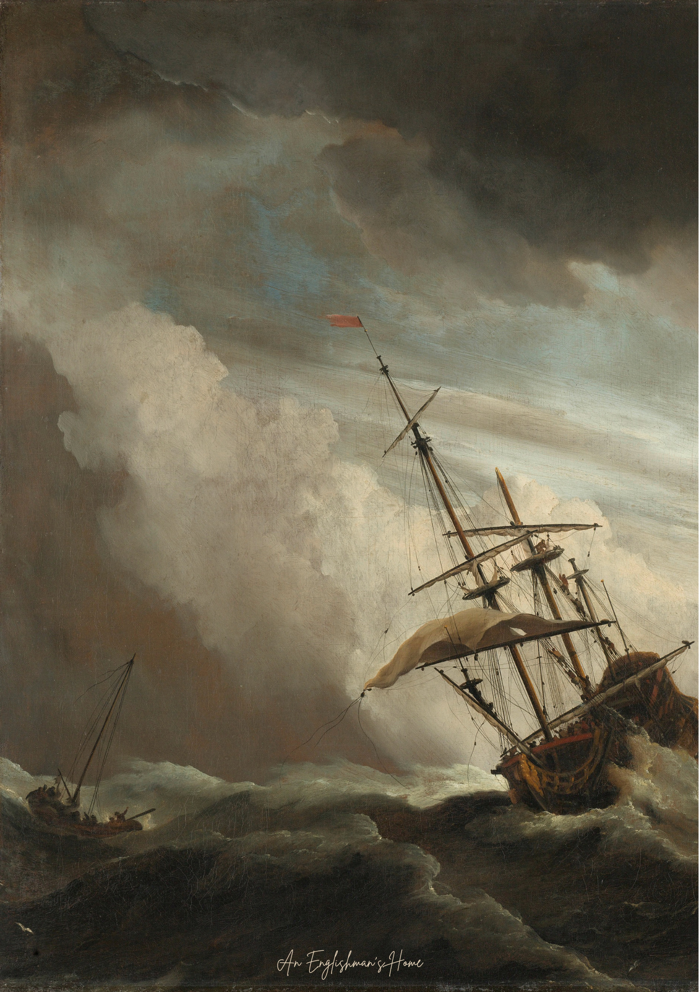 Stormy Sea Postcards