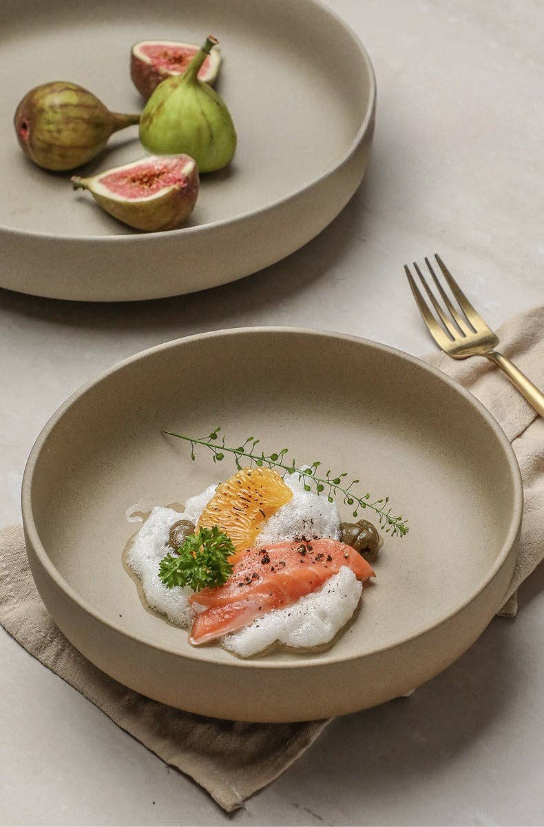 Japanese Ceramic Deep Dish