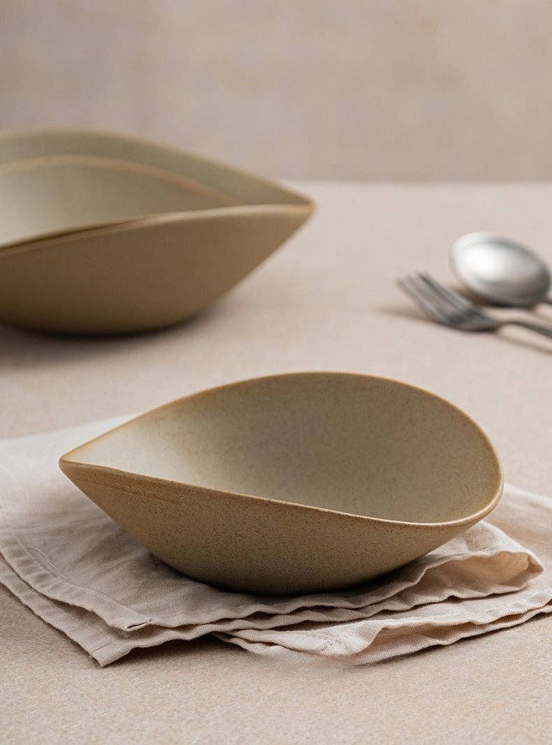 Japanese Ceramic Irregular Bowl