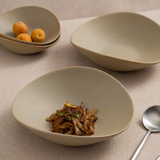 Japanese Ceramic Irregular Bowl