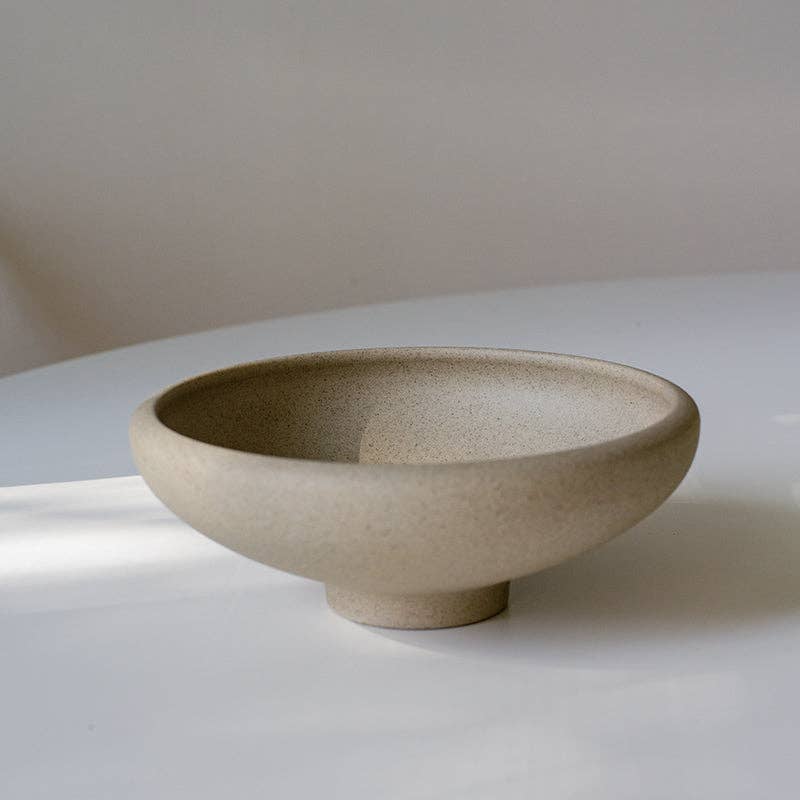Ceramic High-Foot Rice Bowl