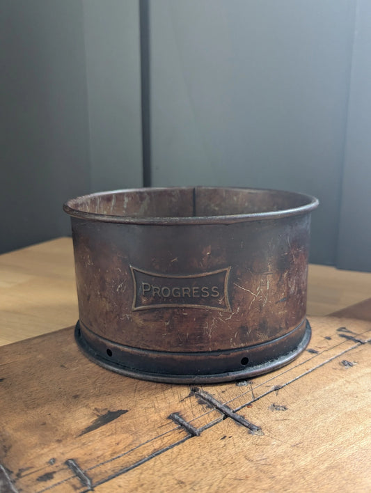 Antique Progress Baking Tin
