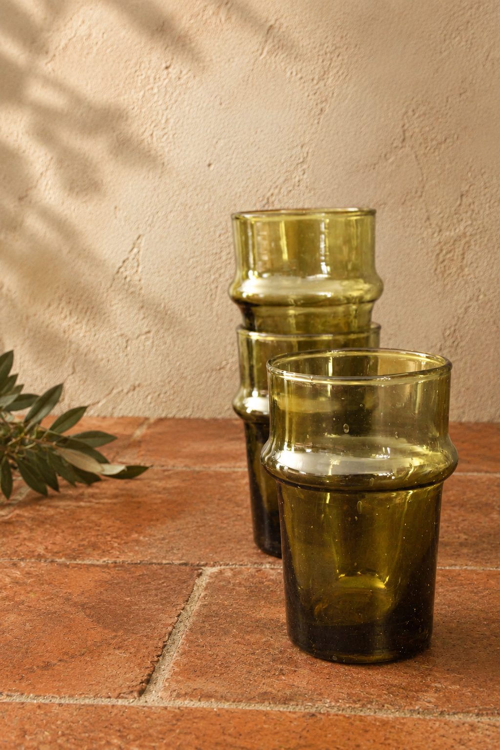 Recycled Stacking Shot Glasses | Marrow