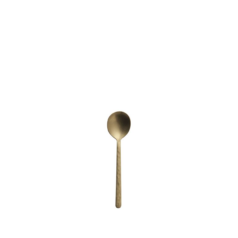 Stonewashed Gold Coffee Spoon