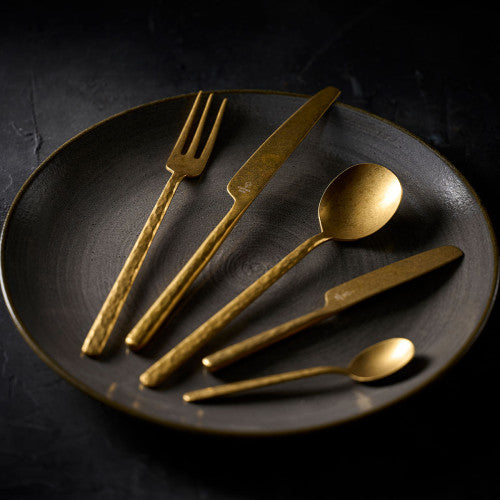 Vintage Gold Butter & Cheese Knife