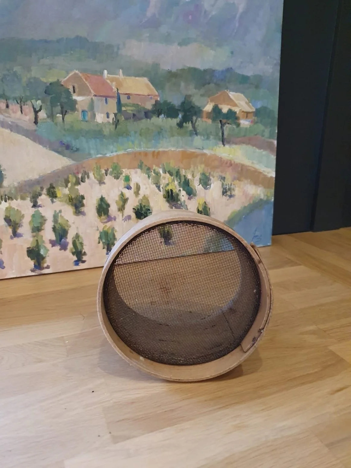 Bent Wood Sieve