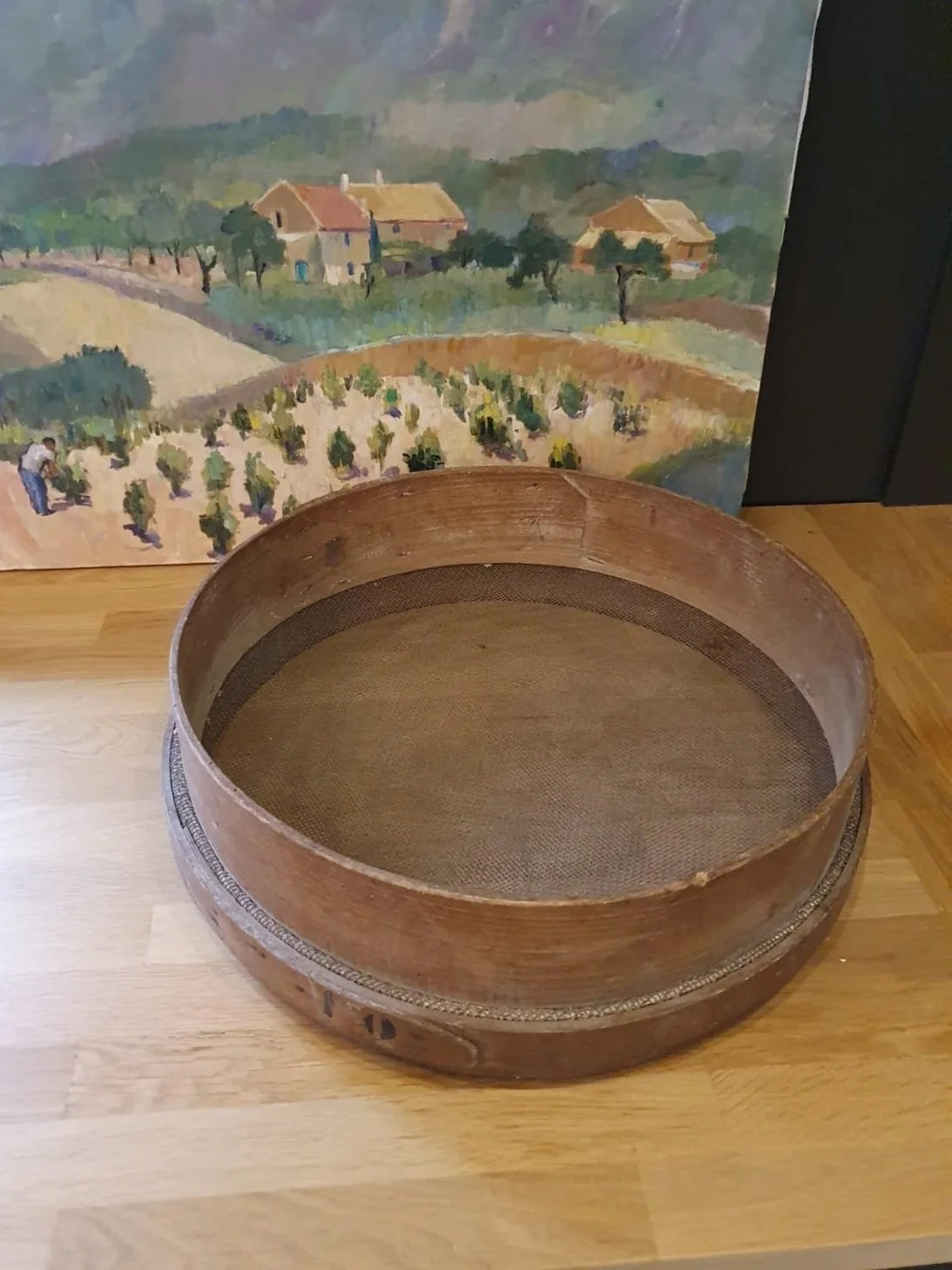 Bent Wood Sieve