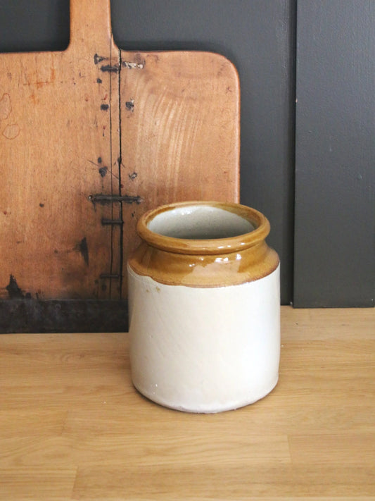 Stoneware Utensil Jar
