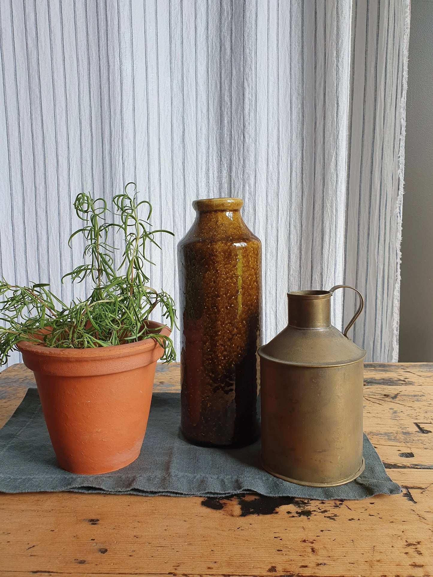 Brass Can with Handle