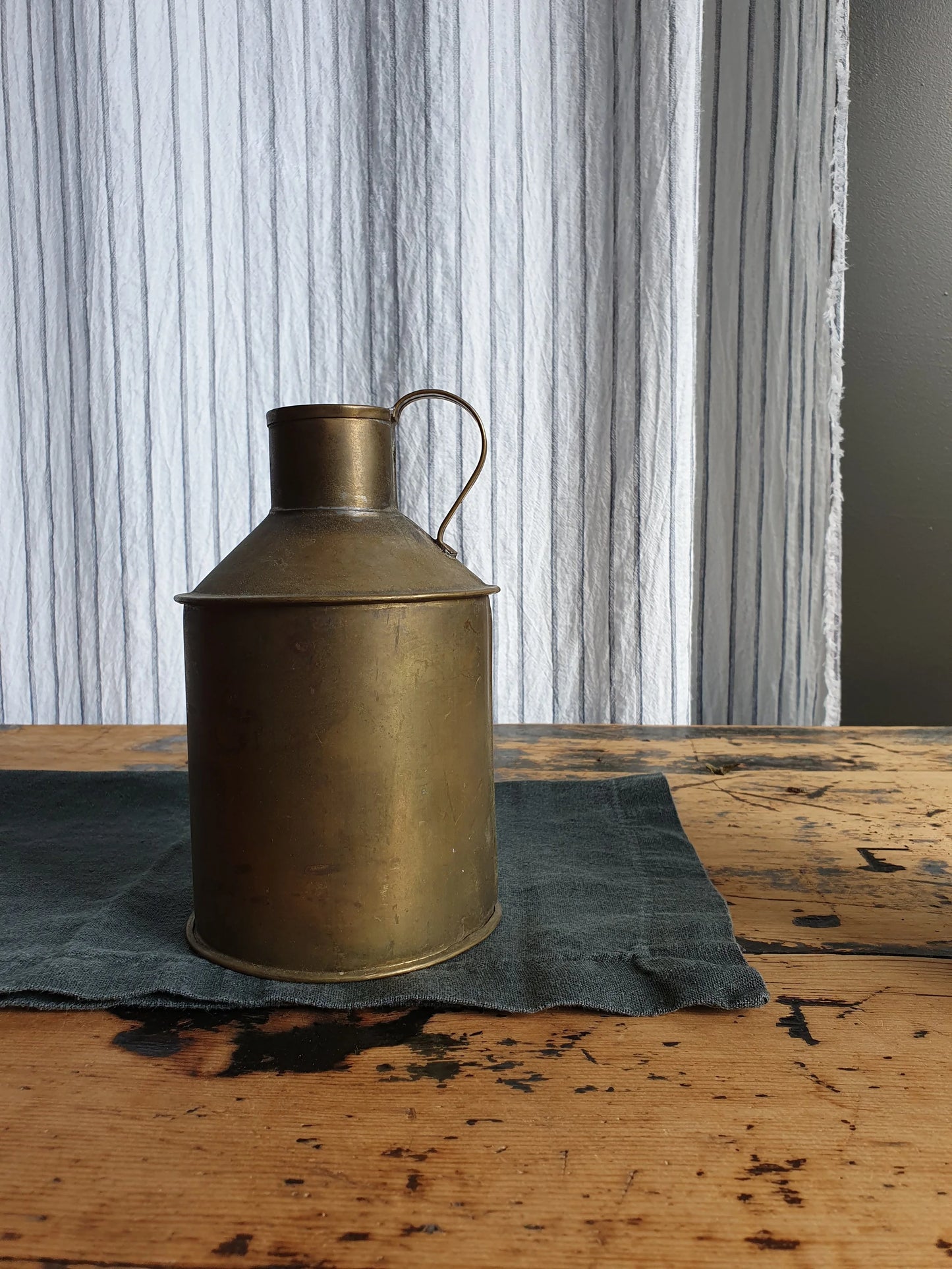 Brass Can with Handle