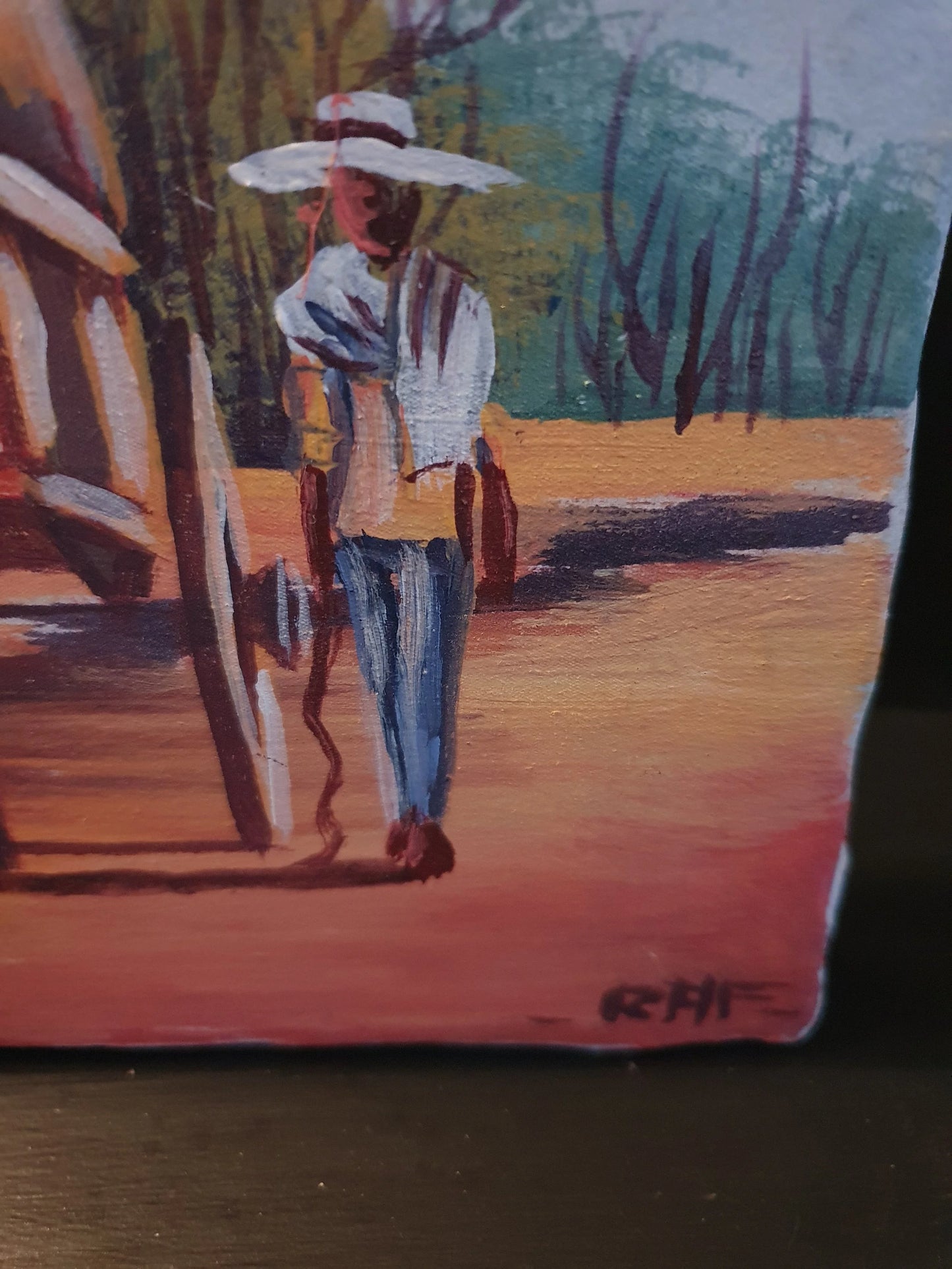 The Bullwhacker Painting