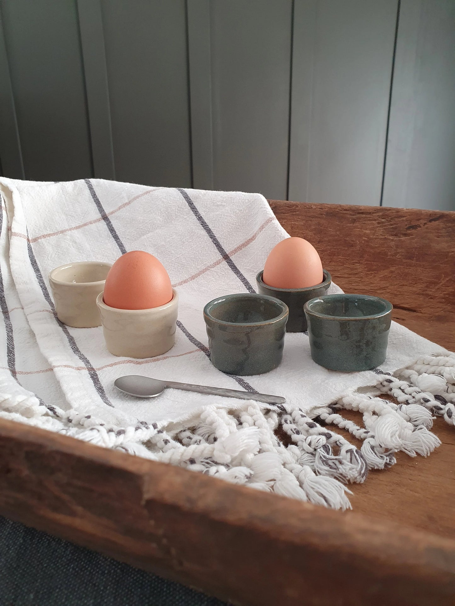 Portugal Pottery Egg Cups
