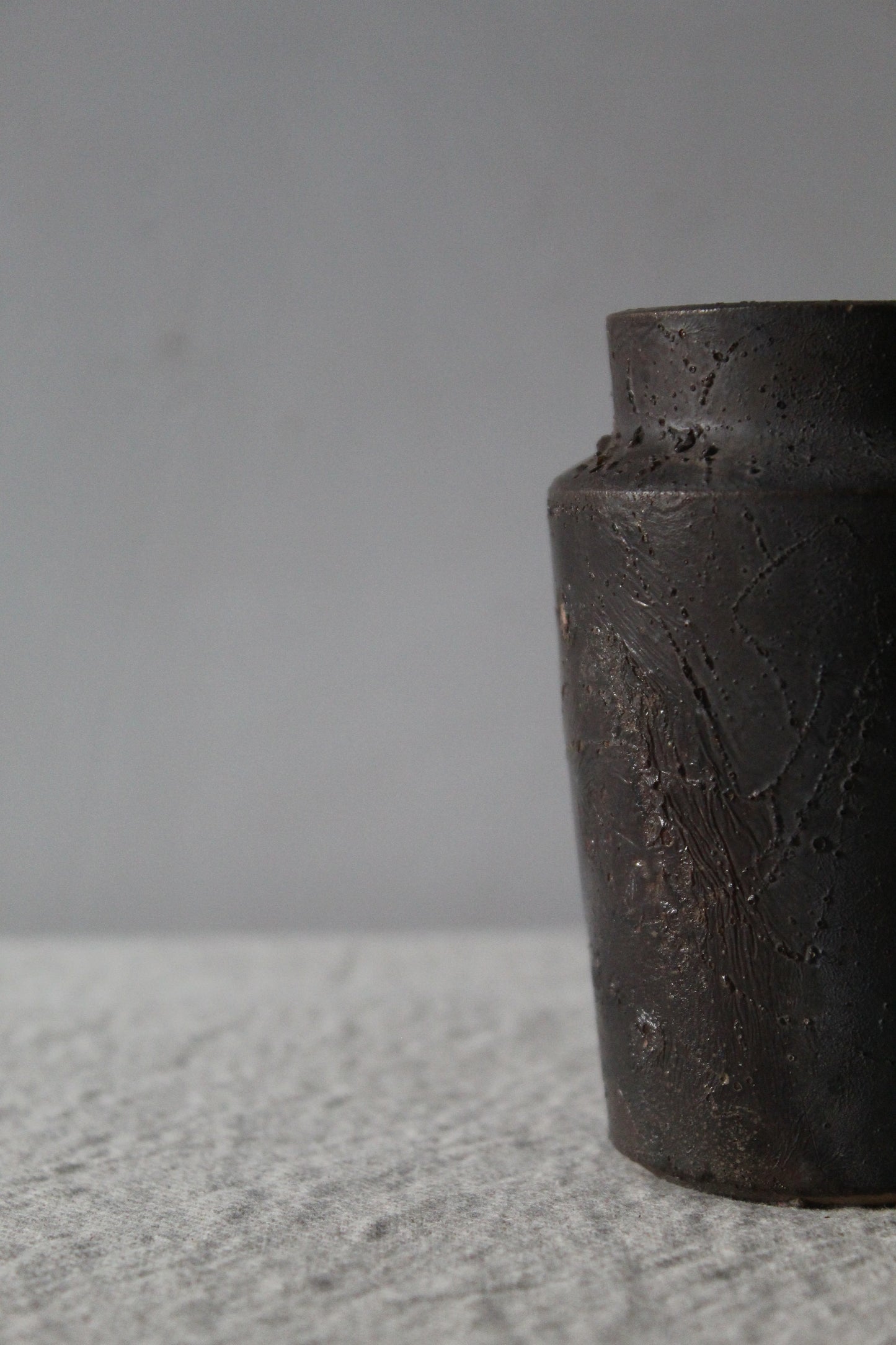 Aged Chinese Ink Pot