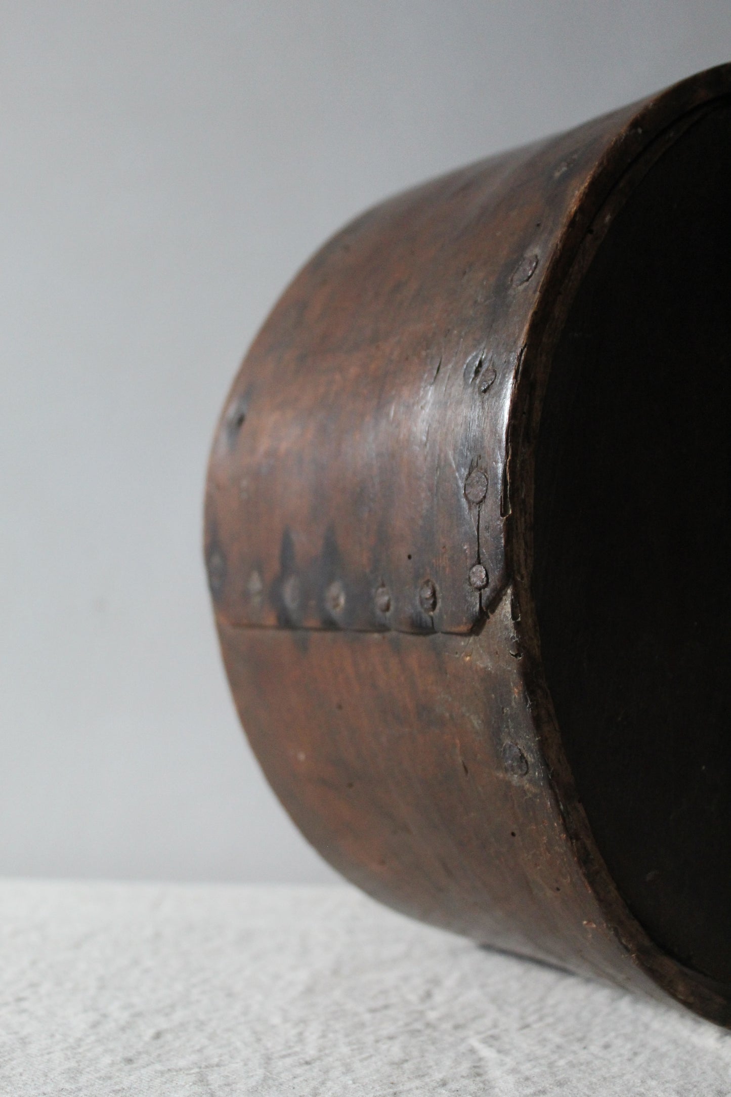 Vintage 2 Peck Grain Measuring Container