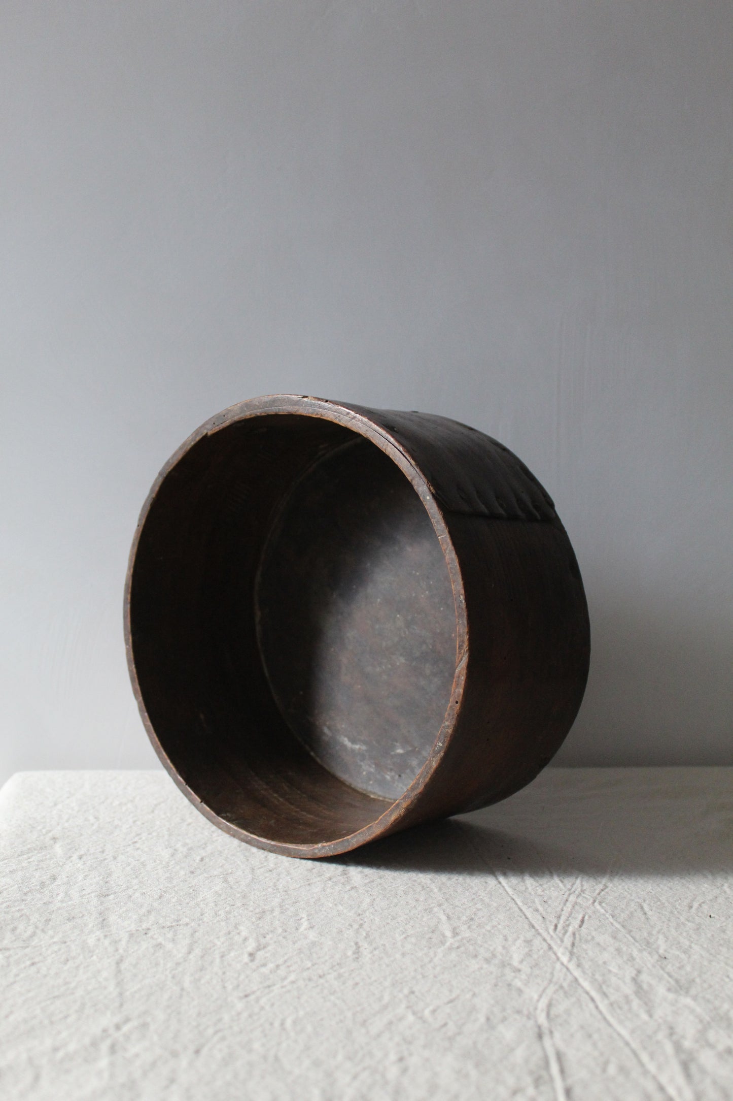 Vintage 2 Peck Grain Measuring Container