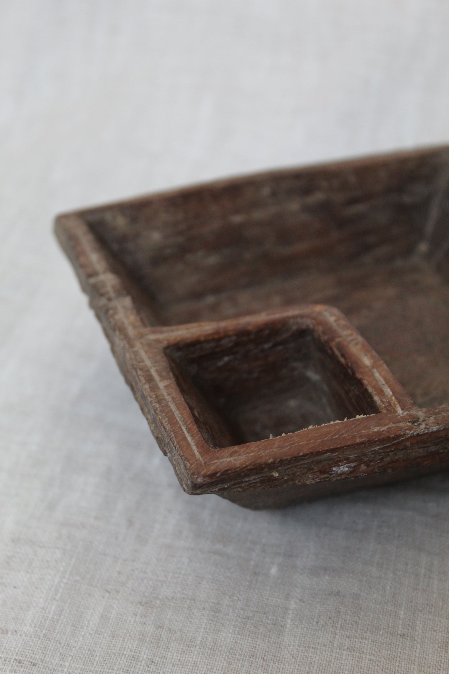 Wooden Spice Pot | Square