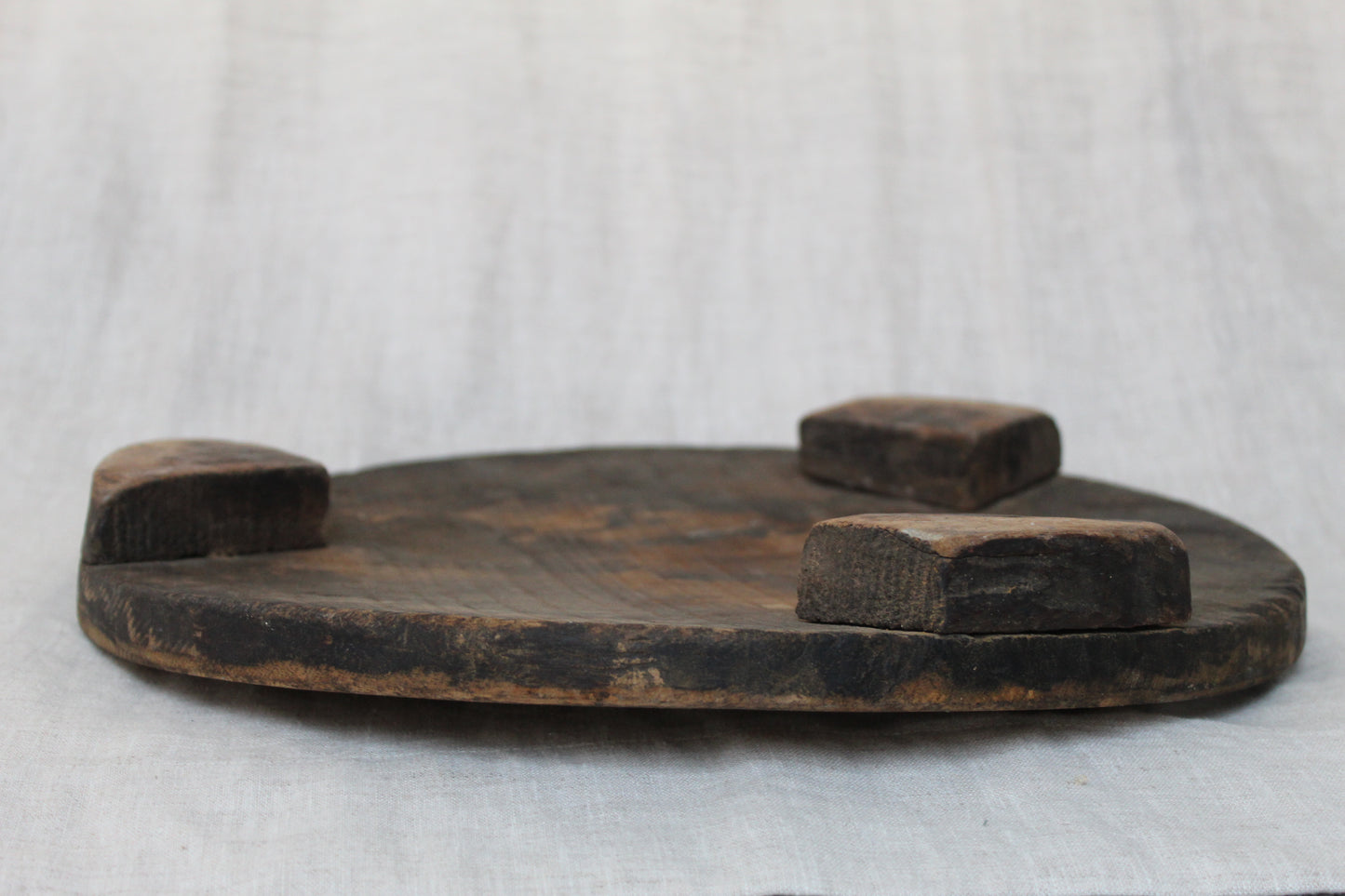 Antique Wood Chakla Board | Large