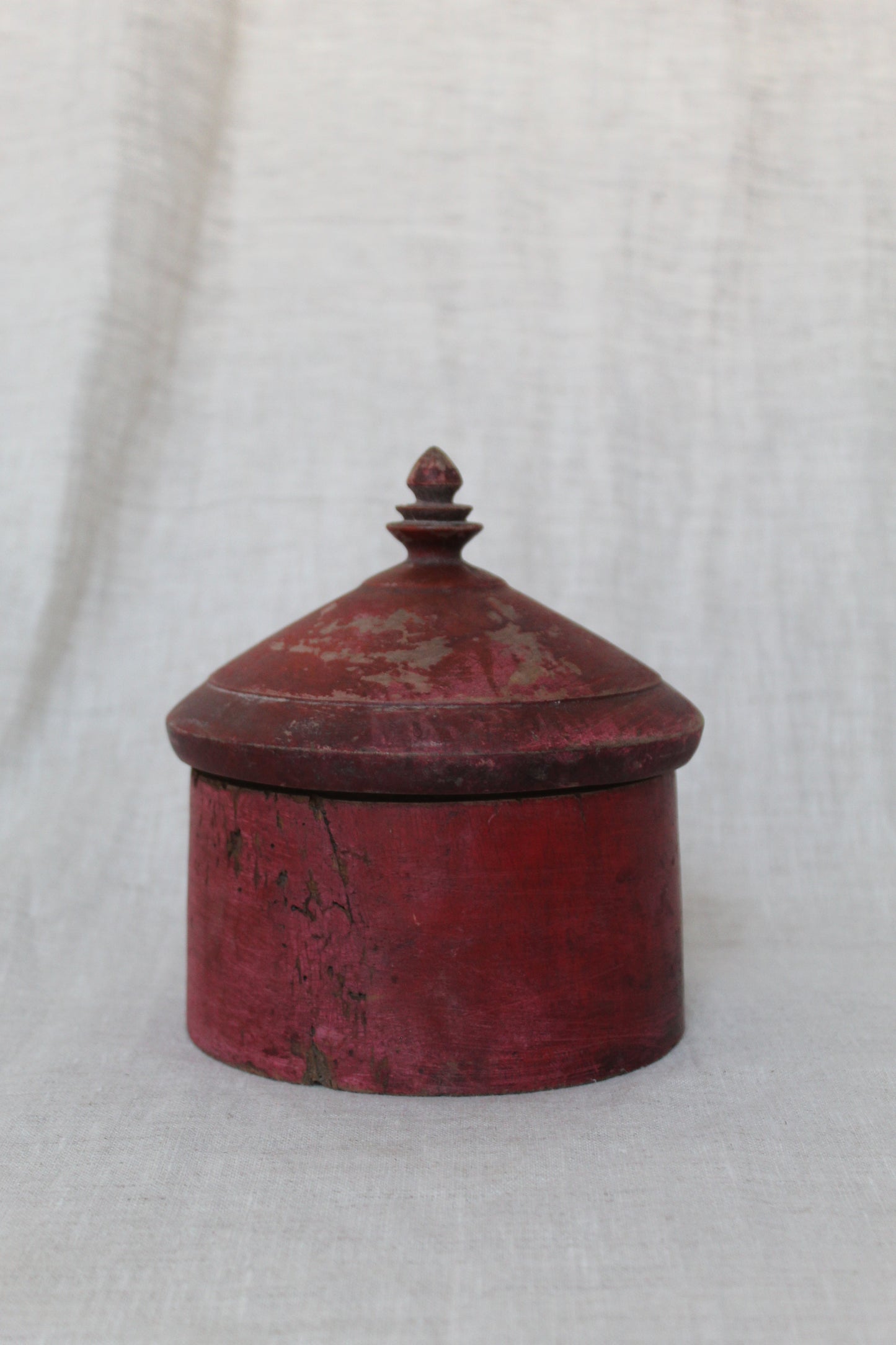 Wooden Tikka Pot with Lid | Small