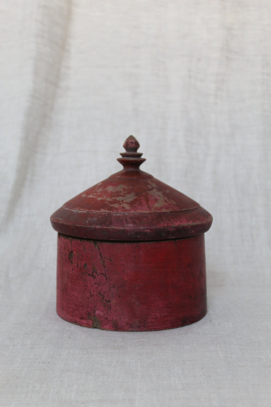 Wooden Tikka Pot with Lid | Small
