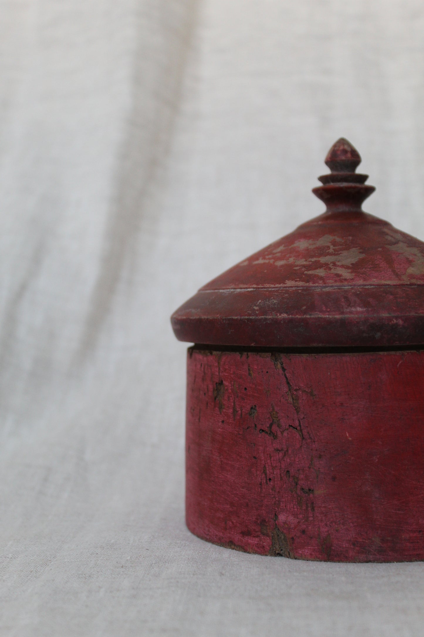 Wooden Tikka Pot with Lid | Small