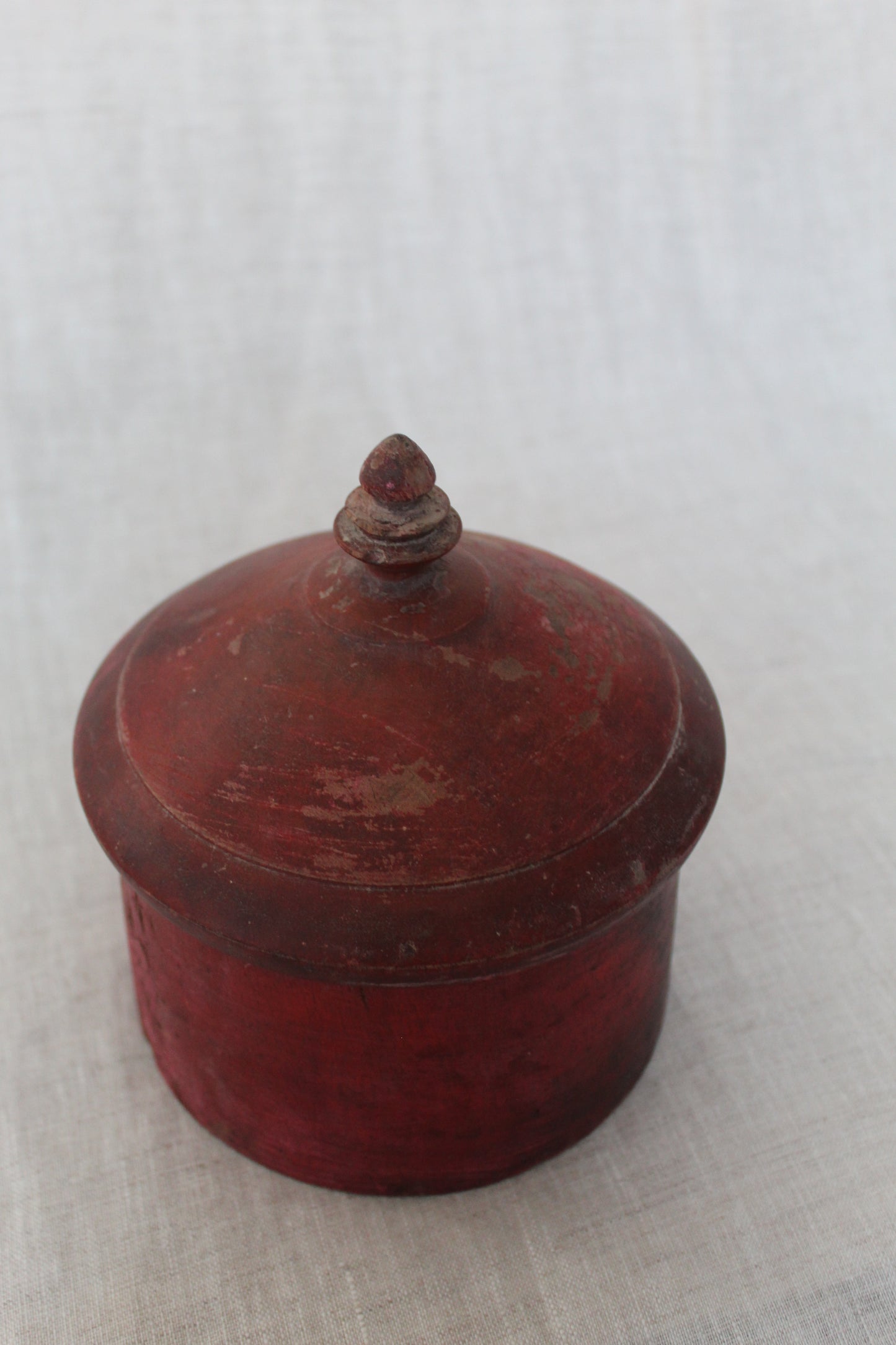 Wooden Tikka Pot with Lid | Small
