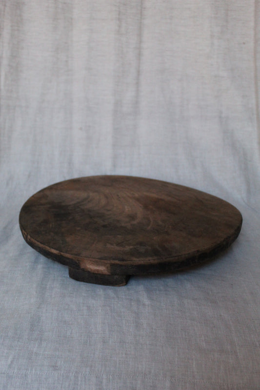 Antique Wood Chakla Board | Large