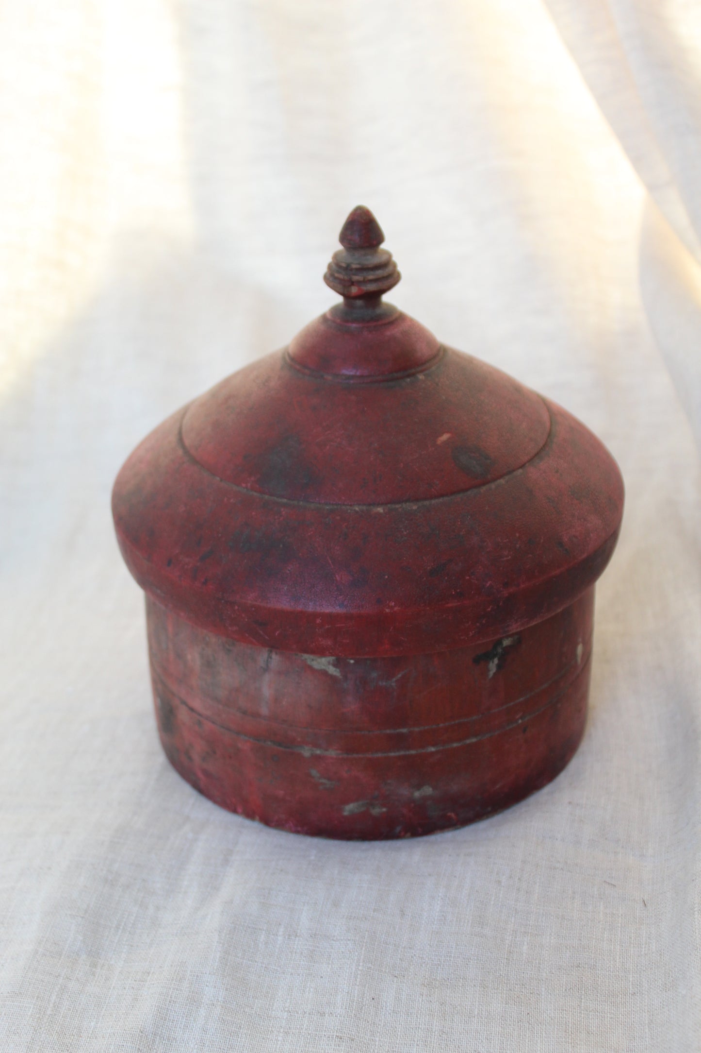 Wooden Tikka Pot with Lid | Large