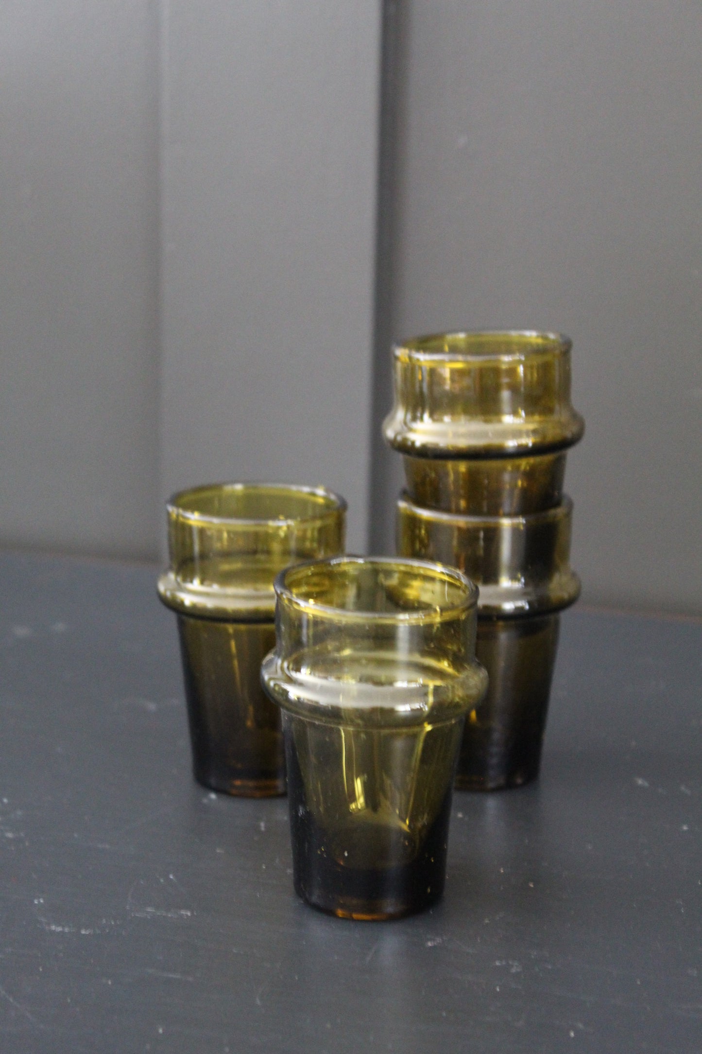 Recycled Stacking Shot Glasses | Marrow